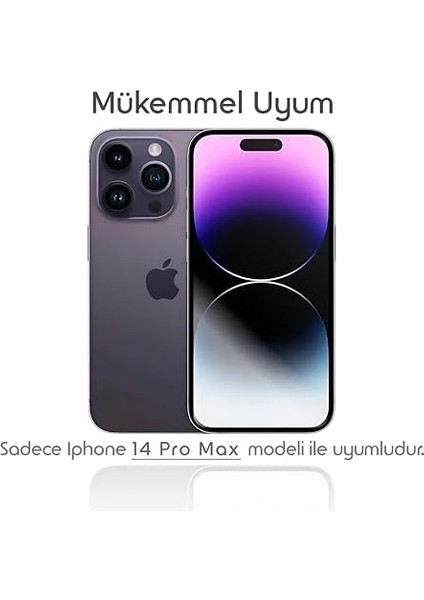 14 Pro Max (6.7&apos;&apos;) Için Ekran Koruyucu Anti Static Temperli Cam 9h Sertliğinde Görüntü Netliğini ve Dokunmatiği Etkilemeyen Tam Kaplayan Darbeye ve Çizilmeye Karşı Premium Koruma modelleri