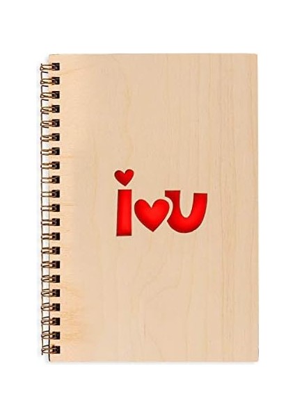 You Minimal Tasarımlı Ahşap Kapaklı Defter modelleri