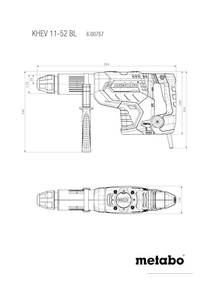 600767500 Khev 11-52 Bl 18.8j Kömürsüz Pnomatik Kırıcı Delici fiyatları