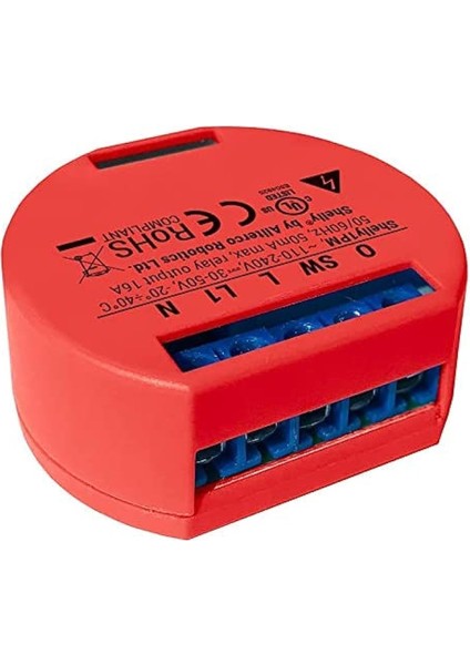 1pm Wi-Fi Işık Anahtarı 16A+GÜÇ Ölçer