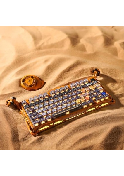 Mercury K1 Pro Rgb Kablosuz Mekanik Gaming Klavye Çerçeveli Q, Edition (Sarı) fiyatları