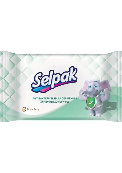 Antibakteriyel Islak Cep Mendil 3X15 Adet