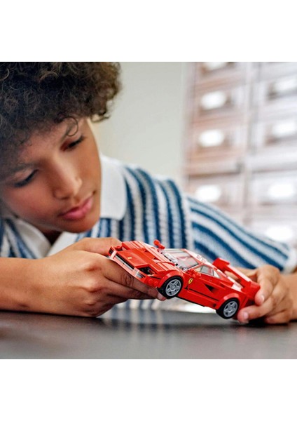 Speed Champions Ferrari F40 Süper Araba Oyuncak Araç 76934 modelleri