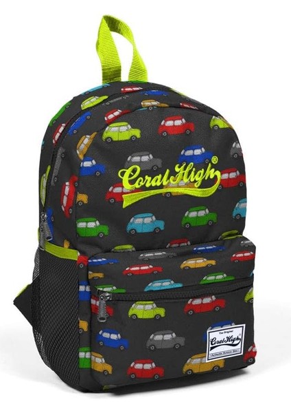 Renkli Arabalar Anaokulu ve Günlük Sırt Çantası - 4-5 Yaş
