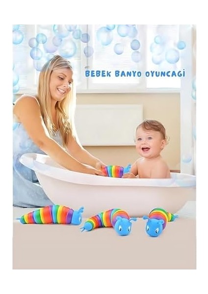 Giderici Tırtıl - Sök Tak, ve Anksiyete Giderici Tırtıl Oyuncağı fiyatları