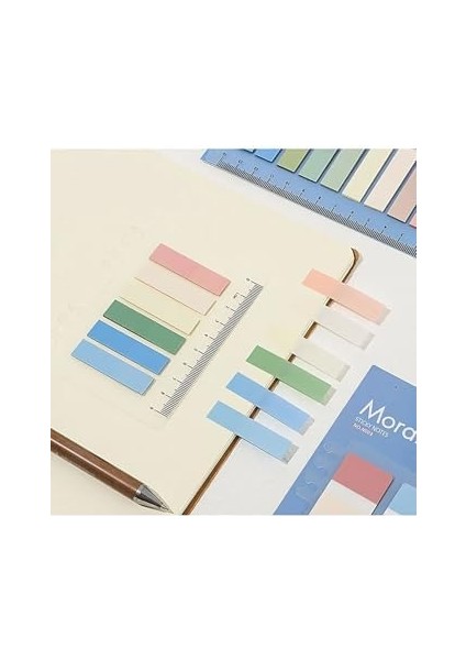 Koyu Yeşil Tonları Temalı 10 Renkli Cetvelli • • • Sticky modelleri