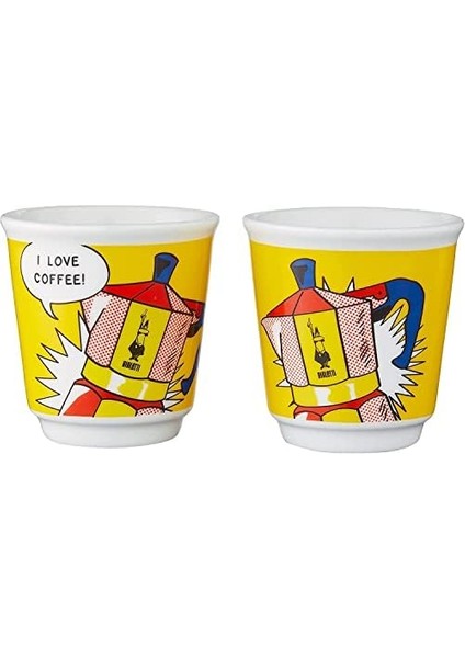 - Set Mini: Ocak Üstü Espresso Pişirici + 2 Cups - Lichtenstein Serisi fiyatları