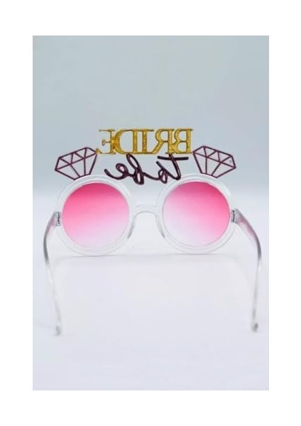 Parti Gözlülüğü Bride To Be Gümüş Pembe modelleri