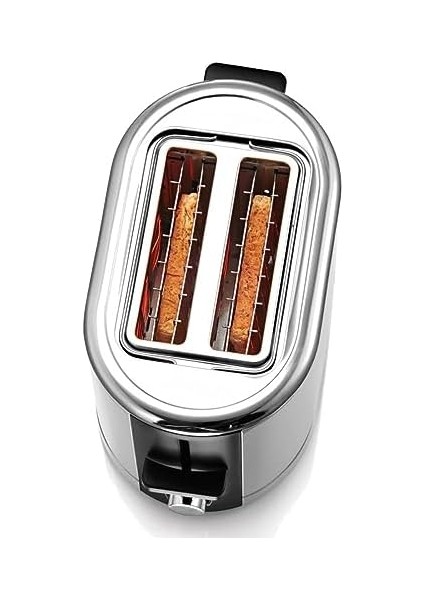 Lono Iki Bölmeli 7 Isı Ayarlı Çelik Ekmek Kızartma Makinesi modelleri