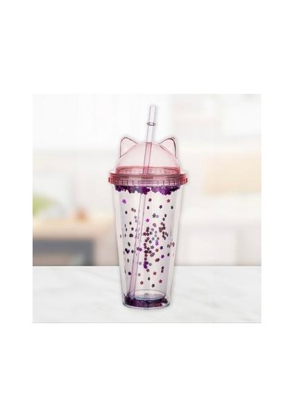 In Love Pipetli Figürlü Bardak - Asorti