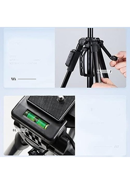 Kumandalı Şarjlı Kalın Sağlam Aliminyum Kalın Gövdeli Profesyonel Telefon Tutucu Çantalı 150 cm Neepho F8830 fiyatları