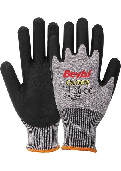 CU300 Kaplı Kesilmeye Dirençli Eldiven (10)