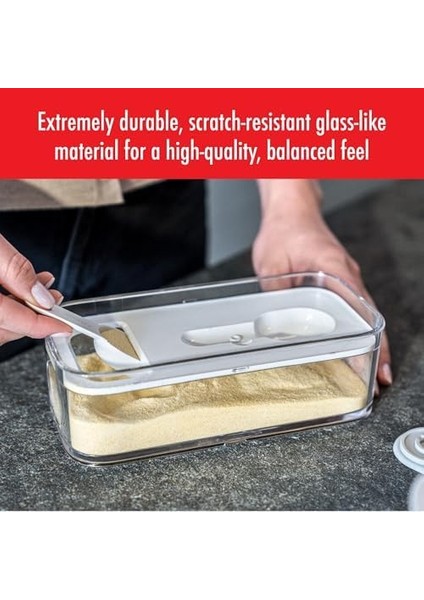 Fresh & S Cube Saklama Düzenleyici, 5 Parçalı Orta Set, Kiler Düzenleyiciler ve Depolama, Plastik, Bpa Içermeyen Hava Geçirmez Kuru Gıda Saklama Kabı, Muz Cipsi, Kuruyemiş ve Daha fiyatları