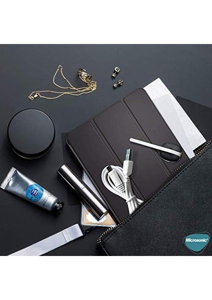 iPad Air 5.nesil 2022 Için Kılıf (A2588-A2589-A2591) Slim Translucent Back Smart Cover Mor [ipad Air 5 2022 ile Uyumlu Kılıf - Mor] fiyatları