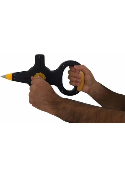 Arazi Tipi Şerit Metre 50 Metre Makaralı Saplı Çelik Metre