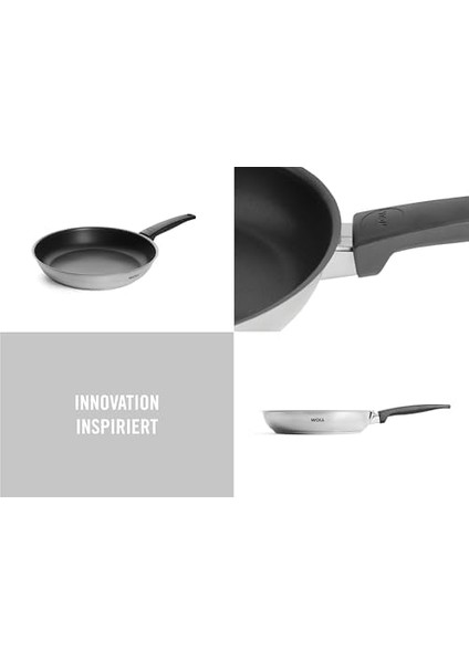 Concept Kızartma Tavası Endüktif, Çap 28 Cm, 5 cm Yüksekliğinde, Tüm Ocak Türleri Için Uygundur, Paslanmaz Çelik, 200° fiyatları