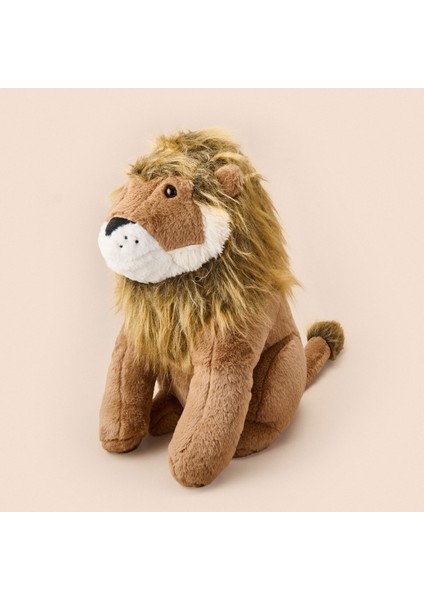 Soft Ormanların Kralı Aslan Figürlü Yastık - Kahverengi - 30X55 cm modelleri