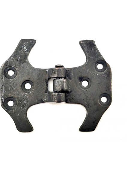 Antika Tarz Dekoratif Pirinç Fit Menteşe - 67 Mm, Oksit