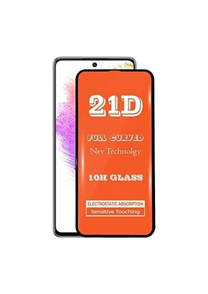 Iletişim A73 ile Uyumlu Tam Kaplayan 21D Temperli Ekran Cam fiyatları