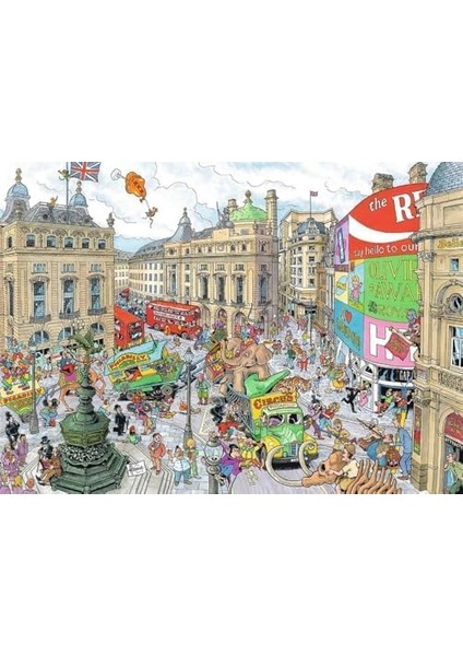 1000P Puz Londra Yapboz modelleri