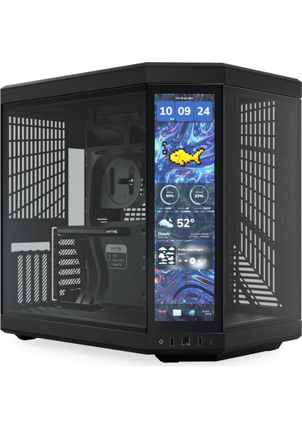 Y70 Infinite Midi Tower Nero (Hyte Y70 Dokunmaz Sonsuz Kılıf Pıtch )