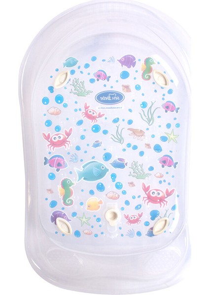 Şeffaf Desenli Bebek Banyo Giderli Küvet fiyatları