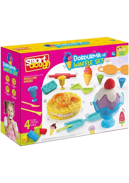 Dondurma ve Waffle Seti Hamur Kutusu - 200 gr