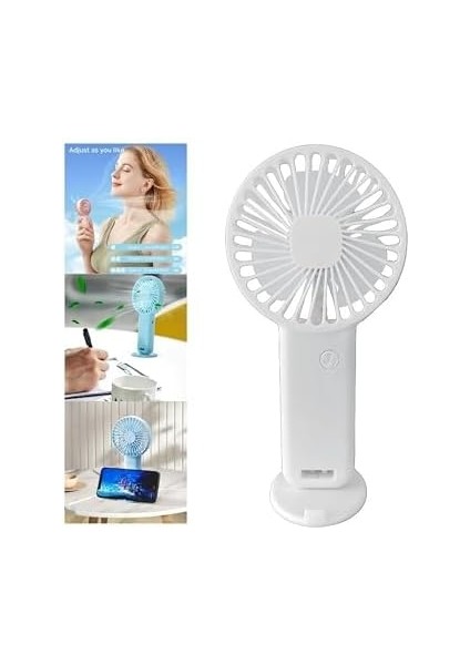 Fan,telefon Tutucu,portatif El Vantilatörü Beyaz 9,3X19CM modelleri