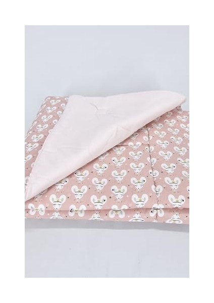 El Yapımı Fare Desenli Yorgan Çarşaf ve Yastıklı Üçlü Set (Desen 1) modelleri