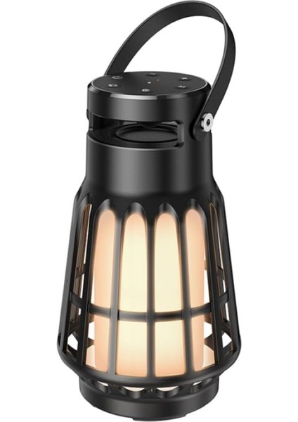 Fun Kamp Işıklı Kablosuz Taşınabilir 10W Hoparlör, Bt V5.3