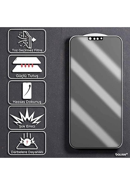 11 Uyumlu Explosion-Proof 18D Toz Geçirmez Hayalet Ekran Seramik Kırılmaz Cam - Parlak Yüzey ( 11) modelleri