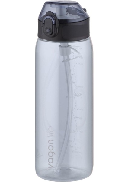 - Tarafından Üretilmiştir- Pipetli (Isırılamaz) 600 ml Tritan Su Matarası