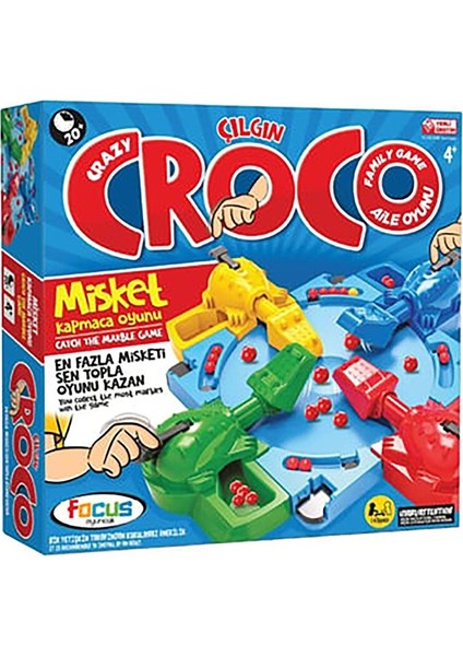 4lü Çılgın Croco 1 Adet