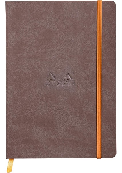 117453C Yumuşak Kapaklı Defter, Noktalı, Chocolate, A5