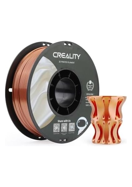 Cr-Sılk Pla Bakır Filament 1.75MM, 1kg fiyatları