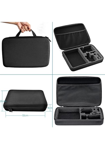 Aksiyon Kameraları Için Aksesuar Seti-25 Farklı Ürün Toplam 47 Parça Ihtiyacınız Olan Tüm Ürünler indirimleri