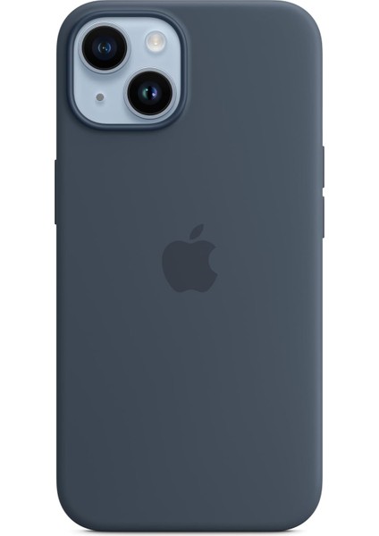 14 Için Magsafe Özellikli Silikon Kılıf - Fırtına Mavisi ​​​​​​​