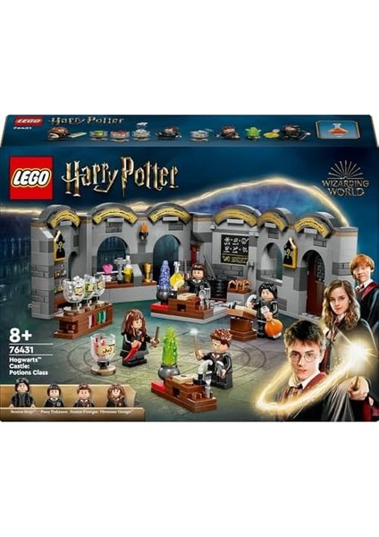 Potter Hogwarts Şatosu: Iksir Dersi 76431-8 Yaş ve Üzeri Çocuklar Için Yaratıcı Oyuncak Yapım Seti (397 Parça) modelleri