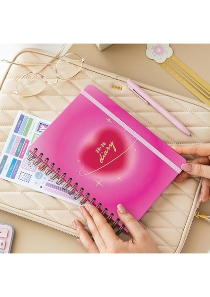 A5 Spiralli 16 Aylık Akademik Ajanda - modelleri