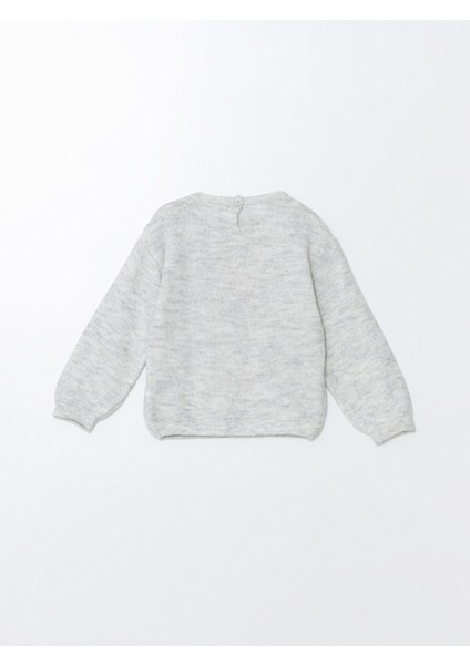 Yeni Sezon Bisiklet Yaka Desenli Kız Çocuk Kazak modelleri