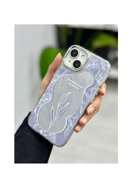 Aksesuar 15-14 - 13 ile Uyumlu Aynalı Yaprak Model Silikon Kılıf fiyatları