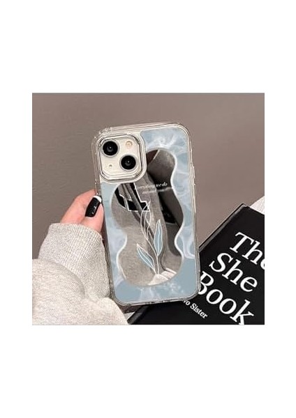 Aksesuar 15-14 - 13 ile Uyumlu Aynalı Yaprak Model Silikon Kılıf modelleri