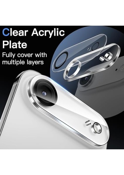 17 Air Uyumlu Full Kamera Lens Koruyucu Darbe Dayanıklı Temperli Cam Tam Koruyucu Hd Şeffaf Kamera Lens Cam Film Çizilme Önleyici modelleri