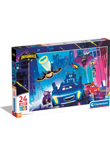 24 El. Maxi Super Kolor Batwheels