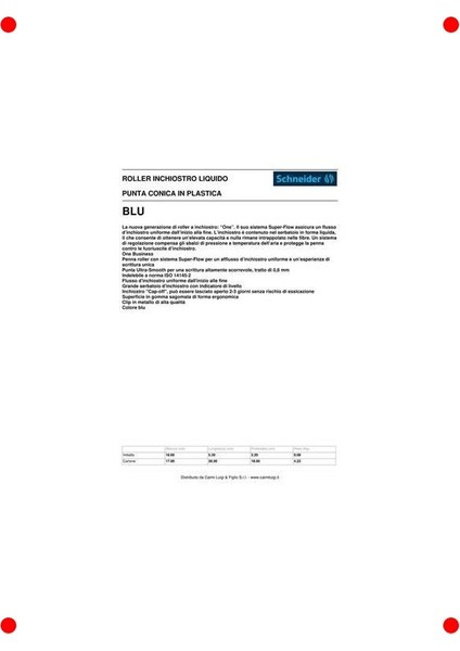 Profesyonel Roller Kalem 0.6 Mm, Mavi - Akıcı Yazım modelleri