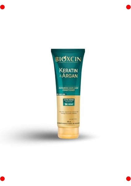 Onarıcı Keratin Argan Saç Bakım Kremi 250ML