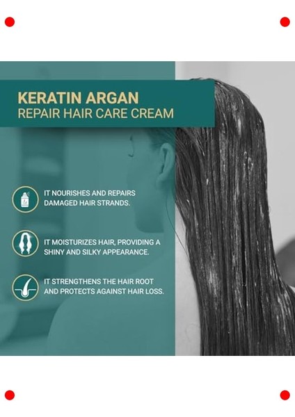 Onarıcı Keratin Argan Saç Bakım Kremi 250ML fiyatları