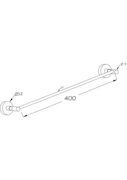 Uzun ve Mutfak Havluluğu, Krom, Vidalı Yuvarlak Tasarım, fiyatları