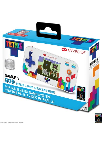 Arcade Gamer V Tetrıs Portable Retro Konsol 201 Oyun
