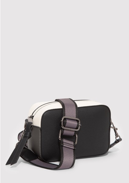 Siyah Askılı Antrasit Çapraz Çanta 1910084-88035